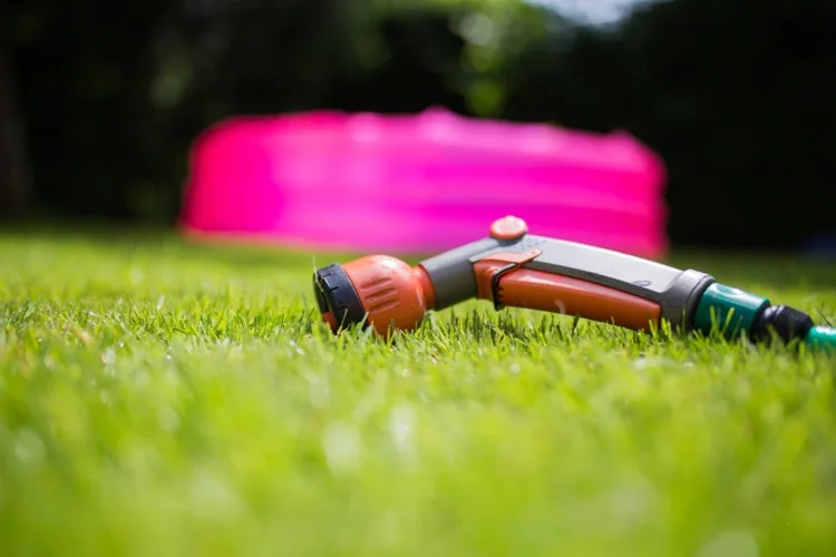 water usage on a real grass vs artificial grass