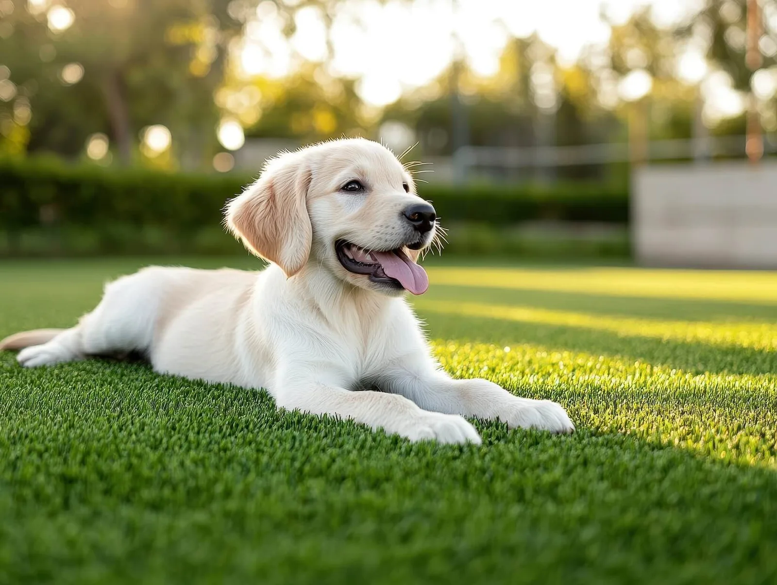 dog waste of artificial turf