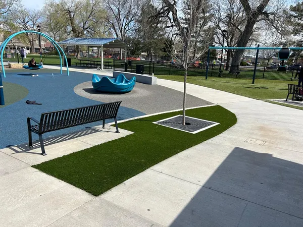 artificial turf for kid area