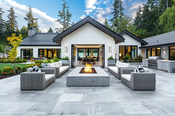 deck and patio backyard comparison