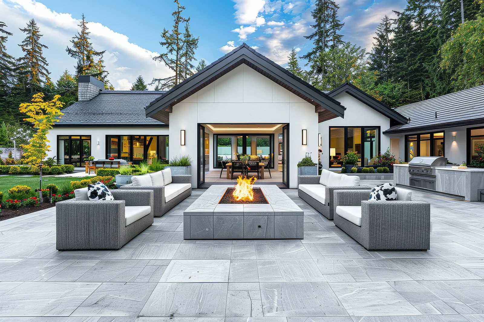 deck and patio backyard comparison