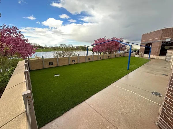 artificial grass for kids playground